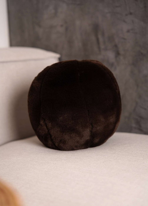 Aberto Design Pelus Top - Marrón Oscuro